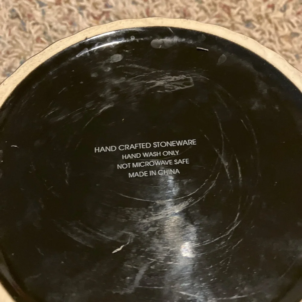 Black Pet Bowl
